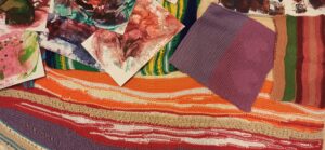 Strickbilder-Sammlung mit Herzen