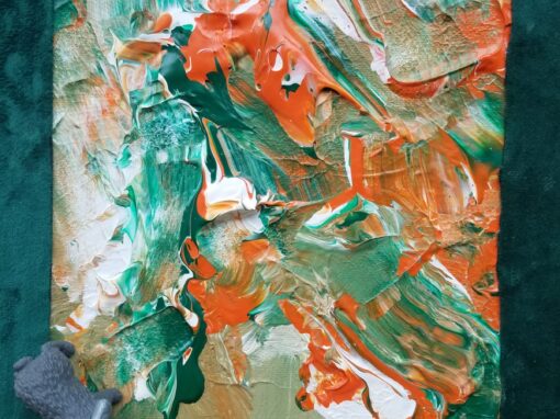 Meditation mit Kaninchen